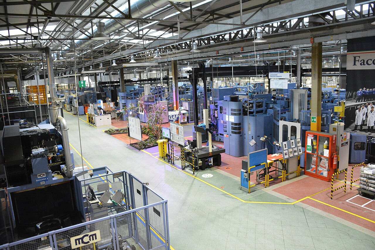 Beretta plant interior in Gardone Val Trompia